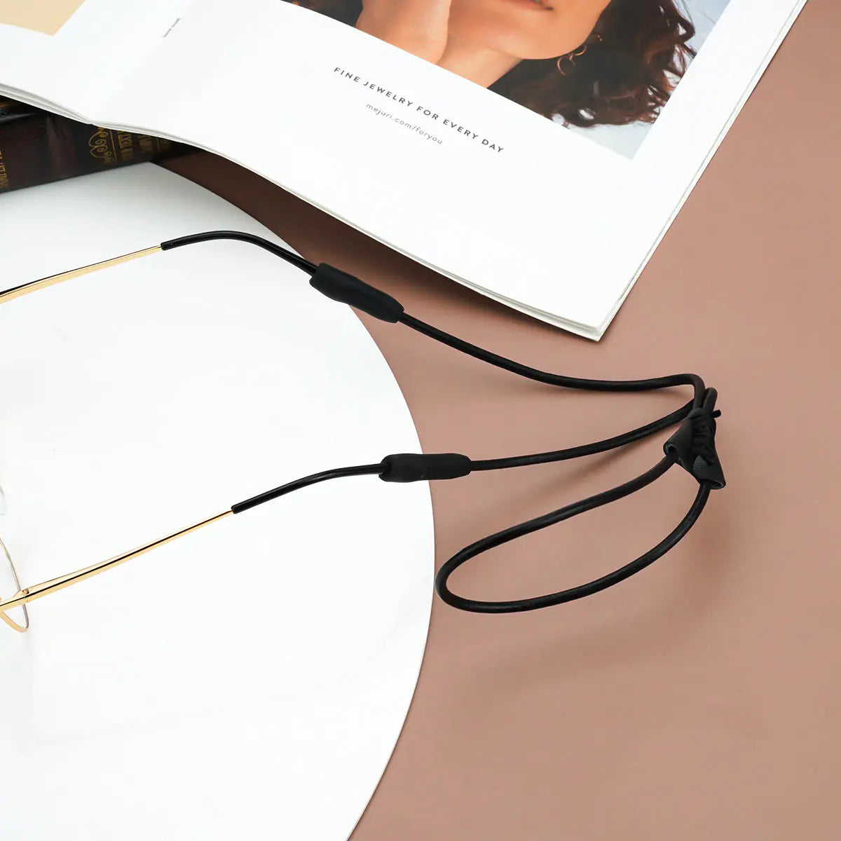 Soho – Leder-Brillenkette