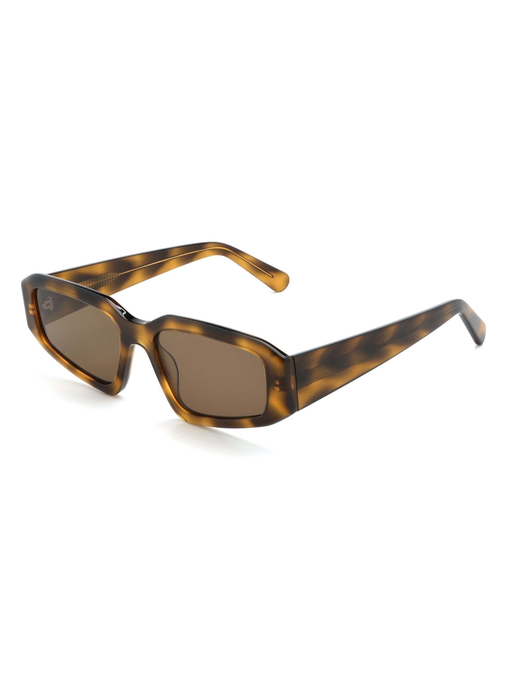 Bregenz Sonnenbrille Havana Schraegansicht