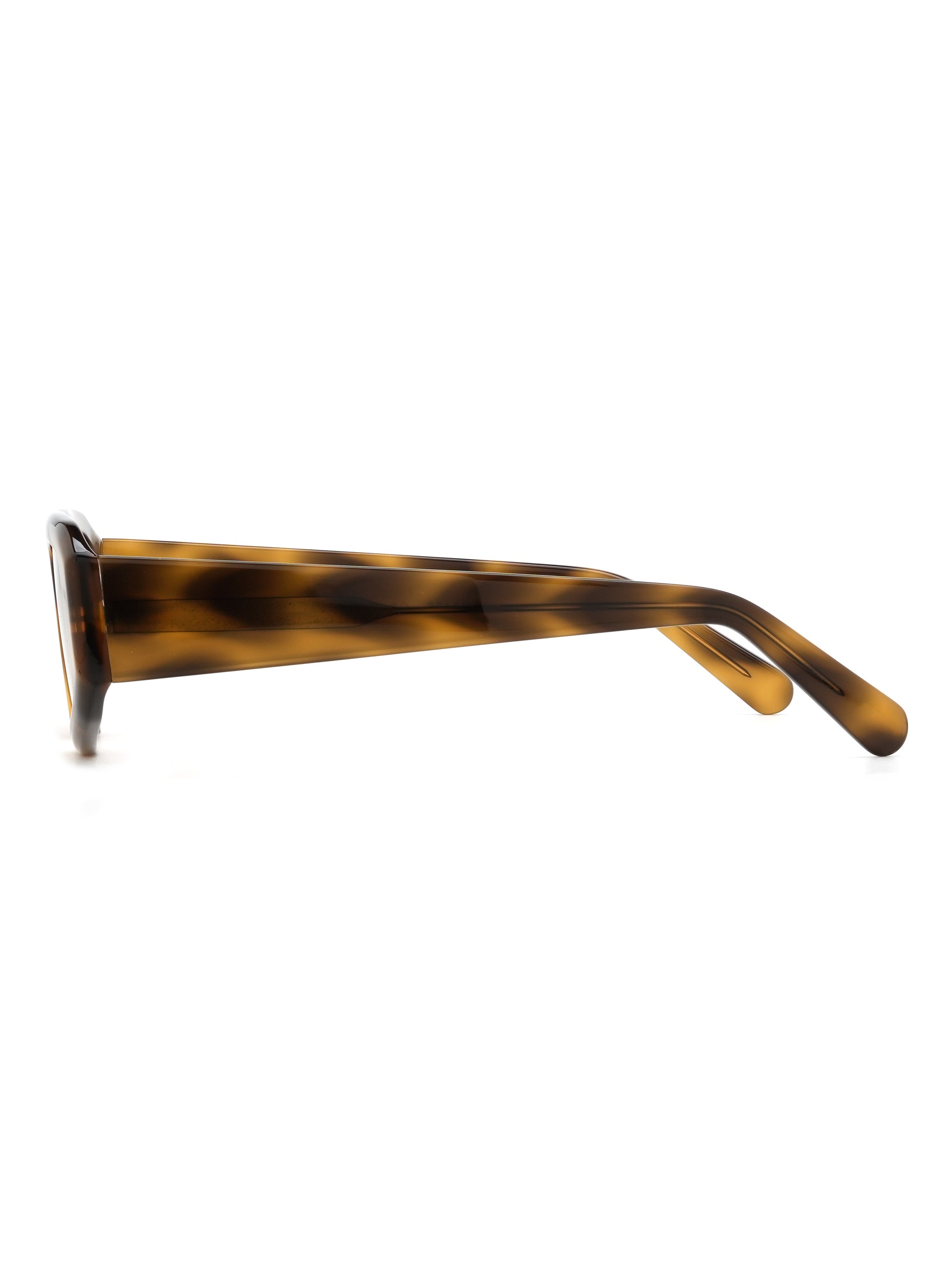 Bregenz Sonnenbrille Havana Seitenansicht