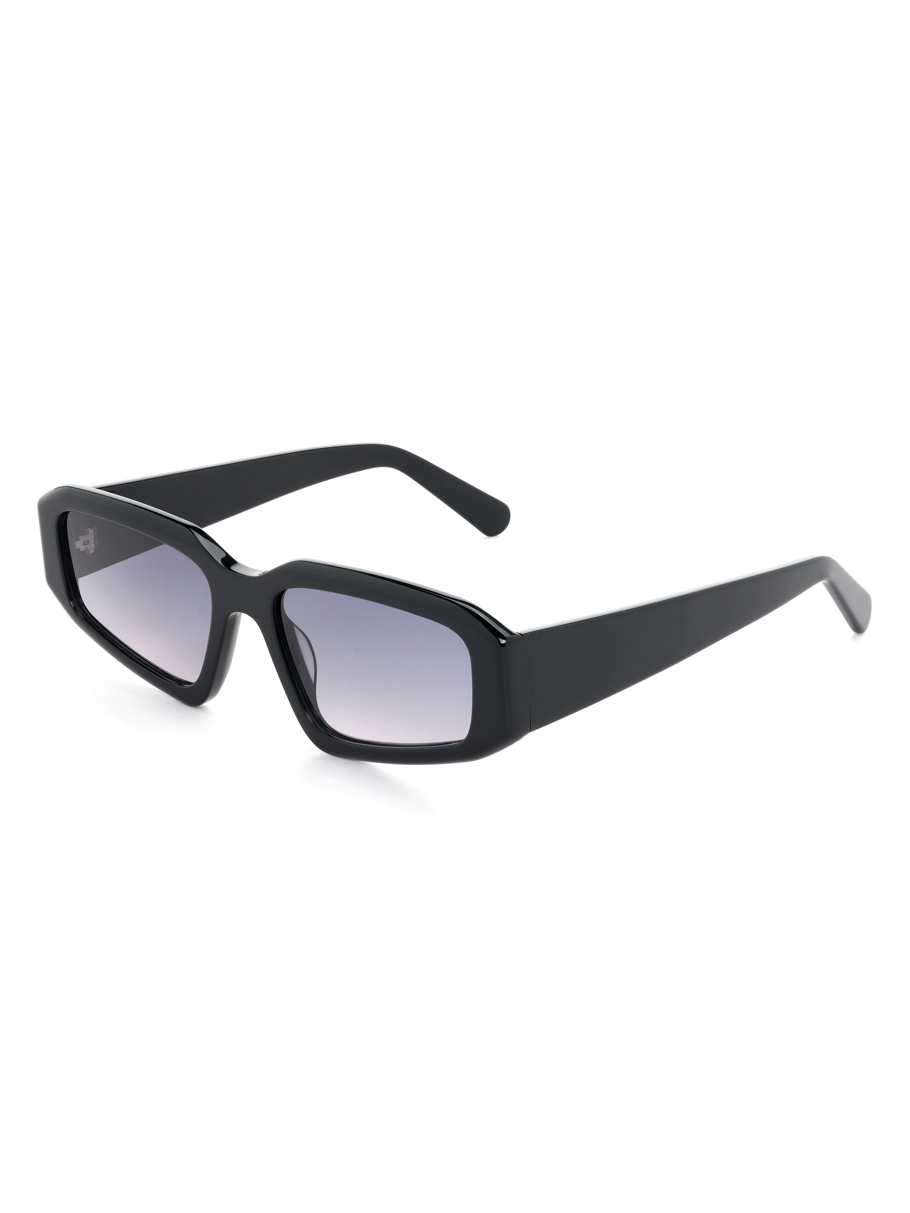 Bregenz Sonnenbrille Midnight Black Schraegansicht