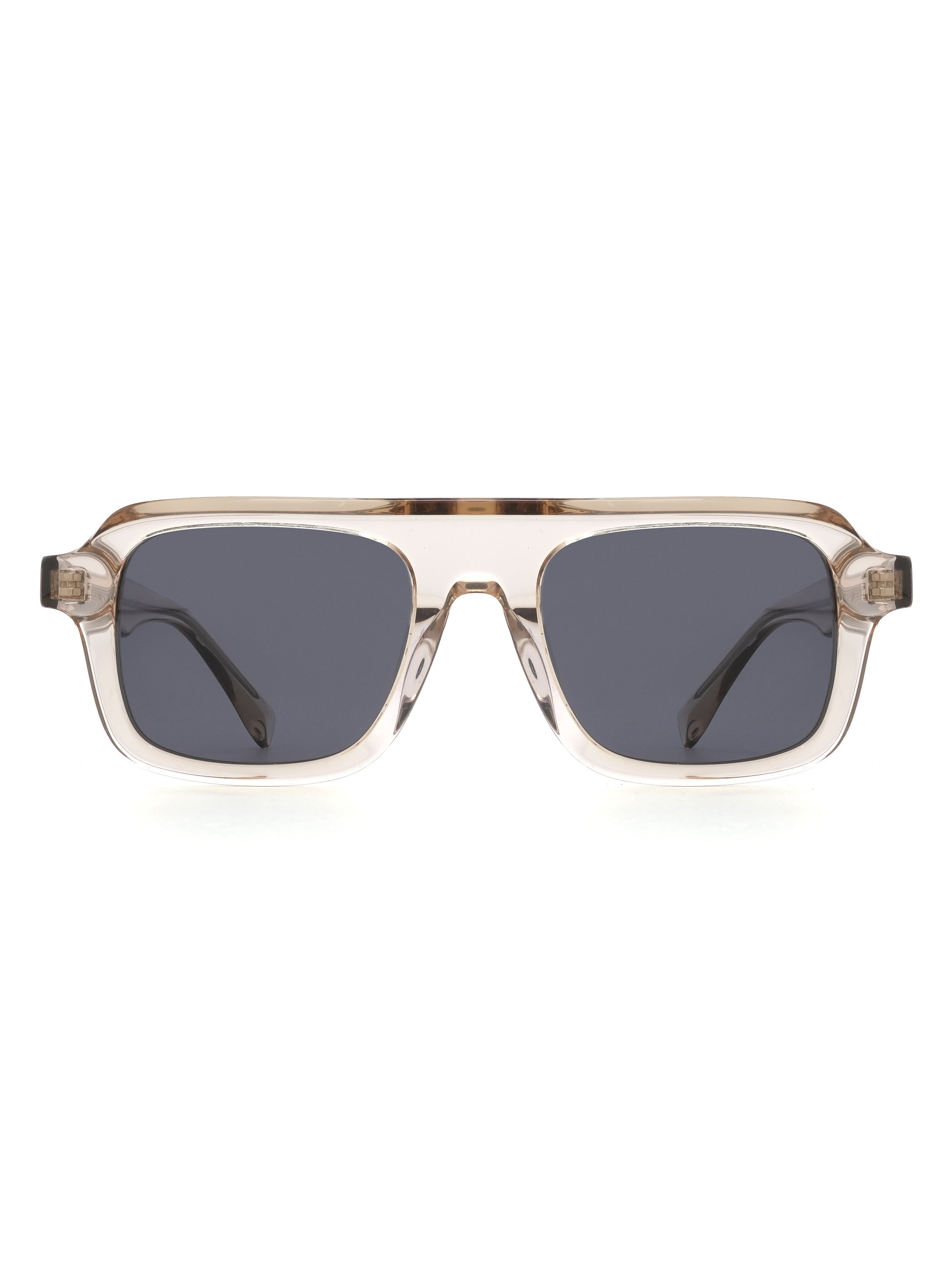 Capri Sonnenbrille Rose Crystal Frontansicht