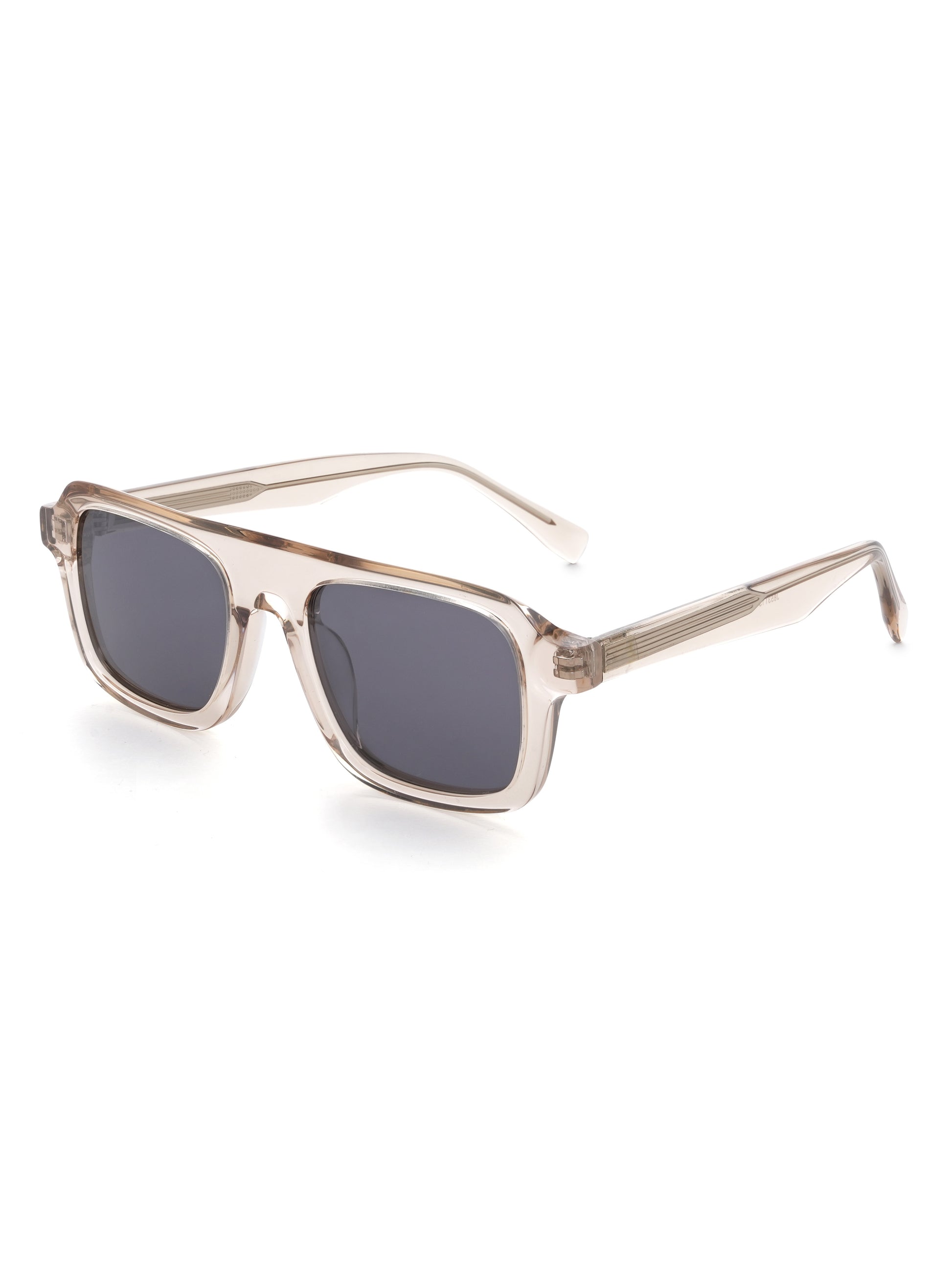 Capri Sonnenbrille Rose Crystal Schraegansicht