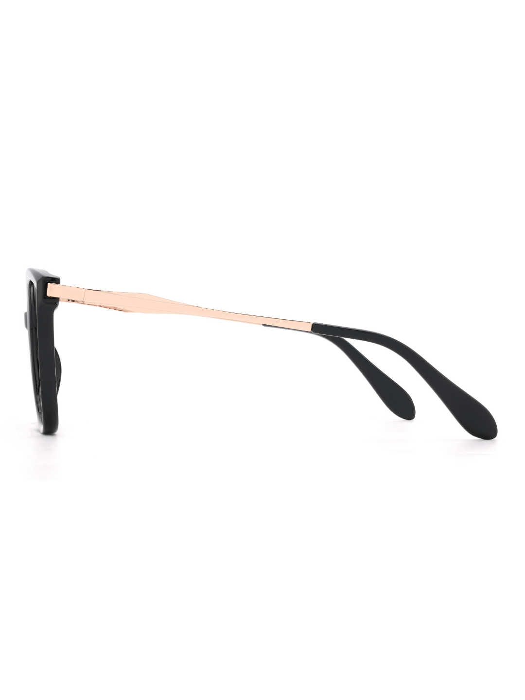 Cat Eye Brille Coimbra aus TR90 in Schwarz, Seitenansicht