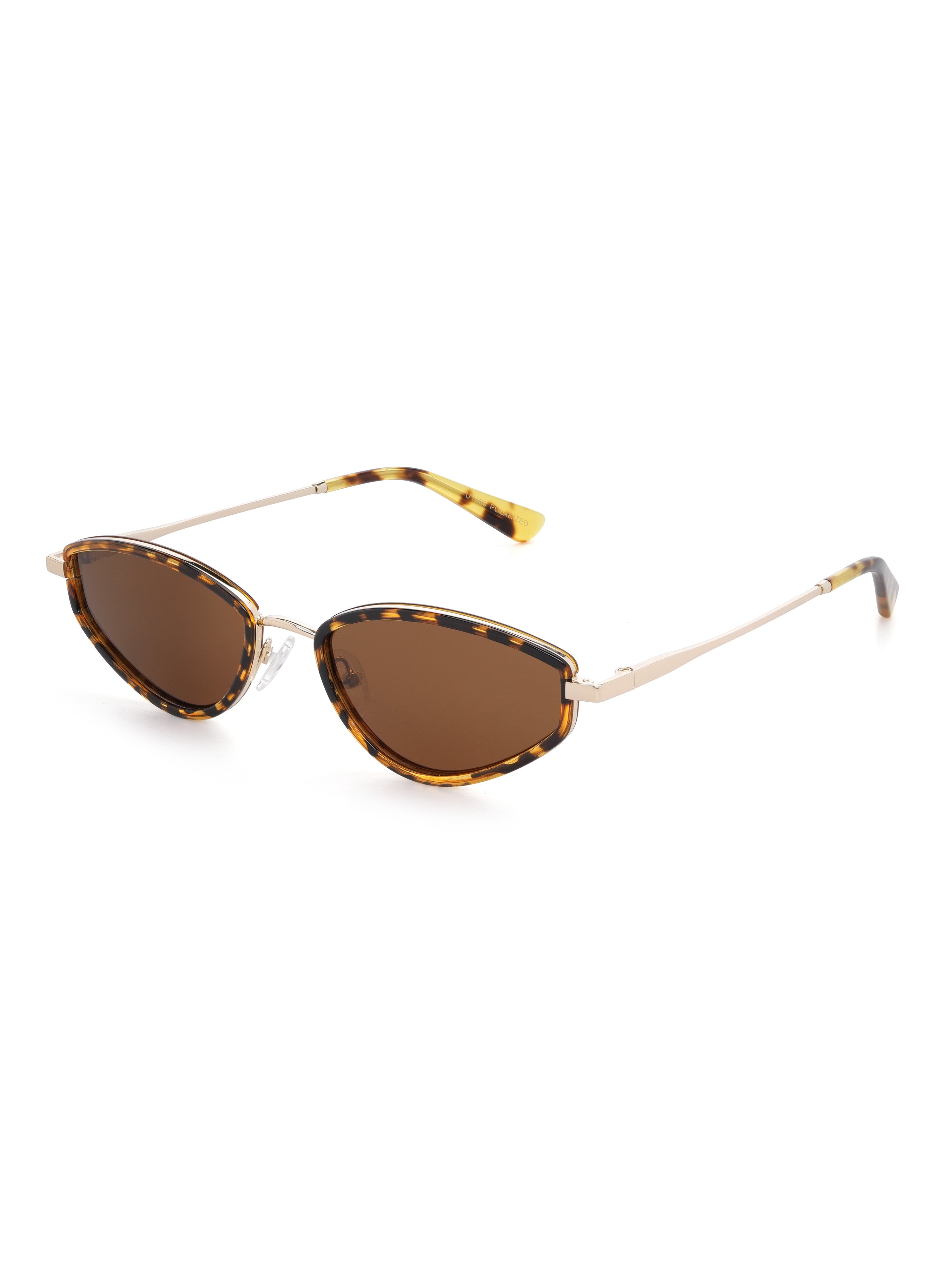 Eindhoven Sonnenbrille Bronze Havana Schraegansicht