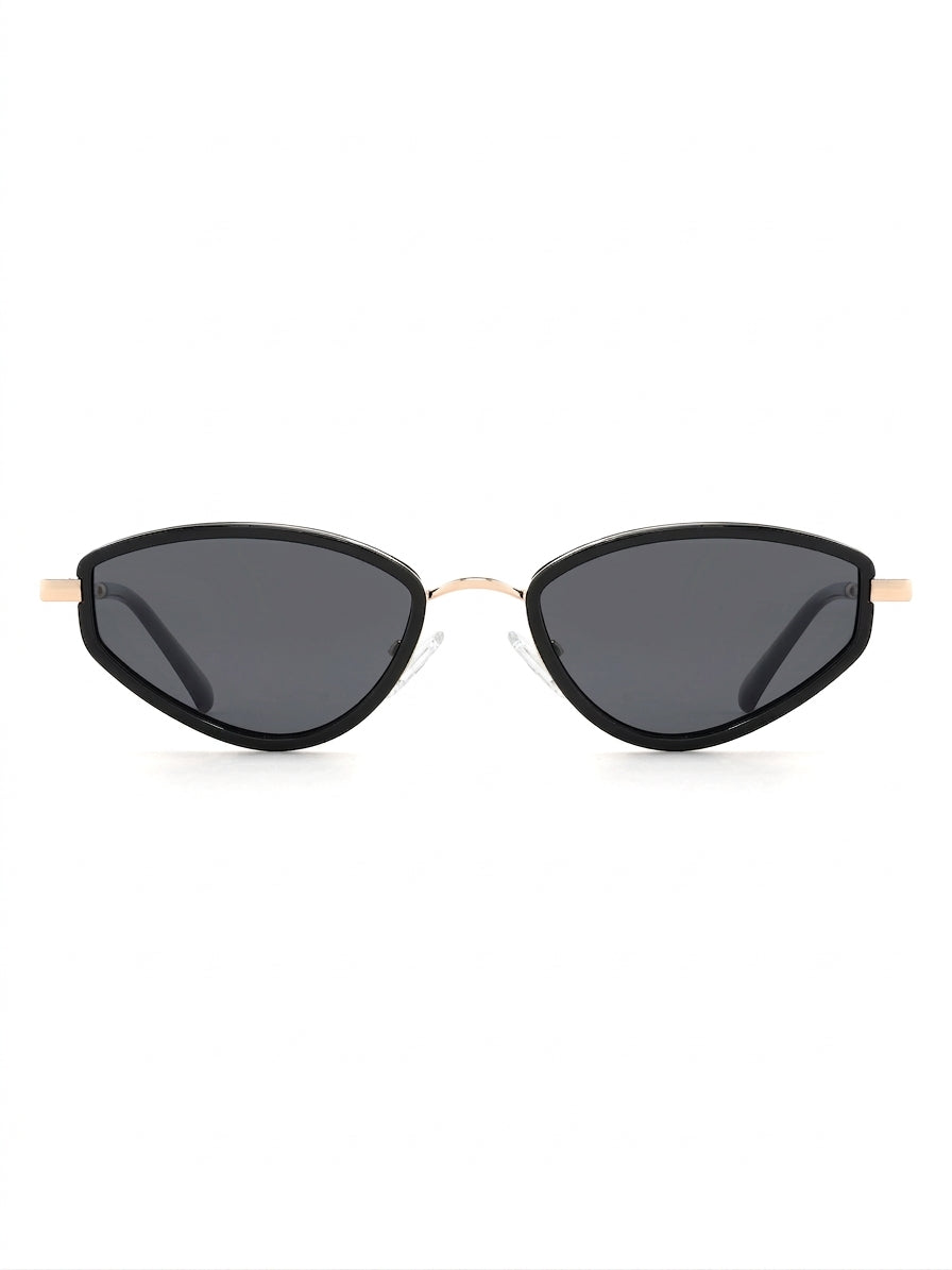 Eindhoven Sonnenbrille Midnight Black mit grauer Tönung