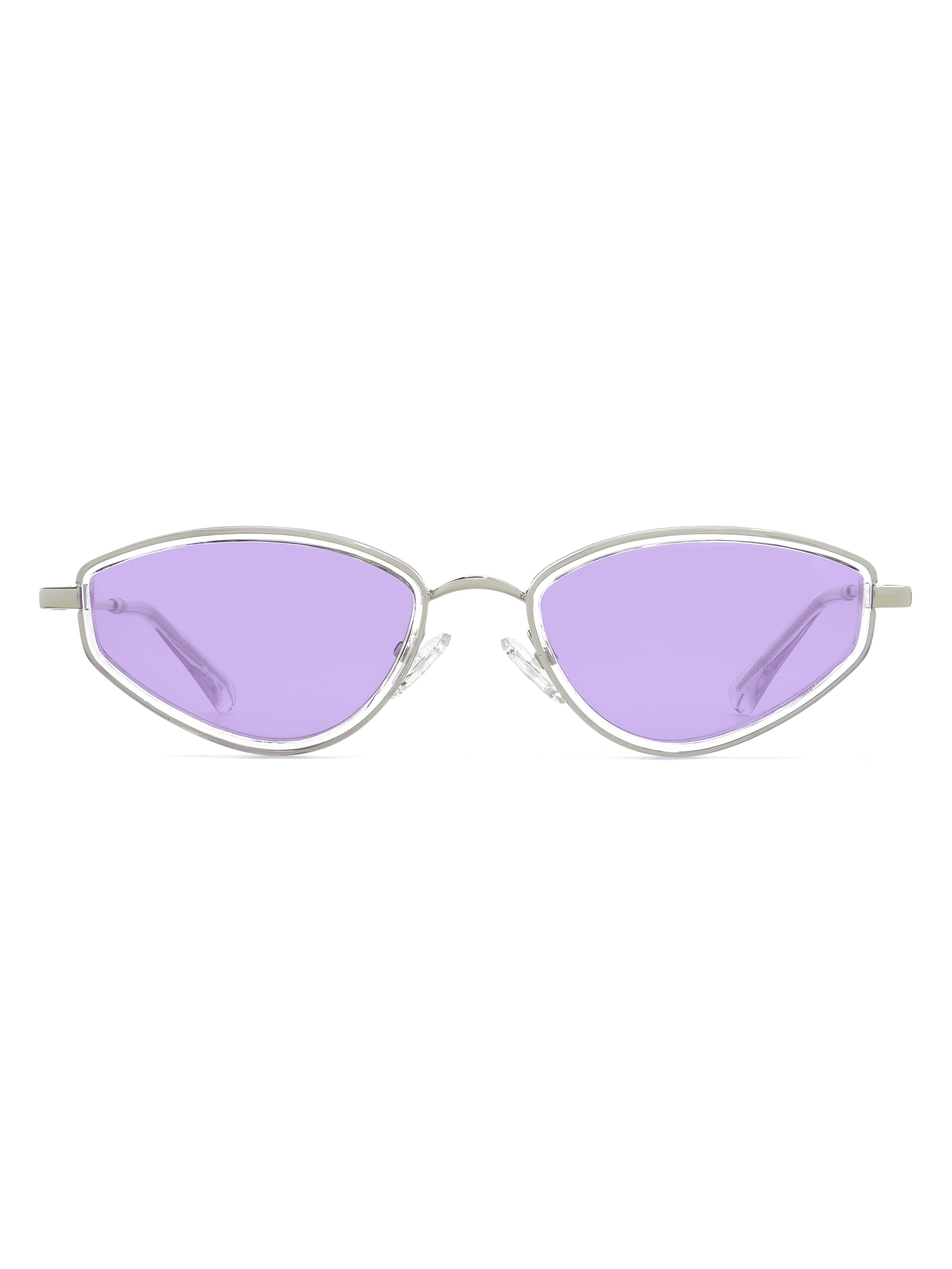 Eindhoven Sonnenbrille Transparent Frontansicht