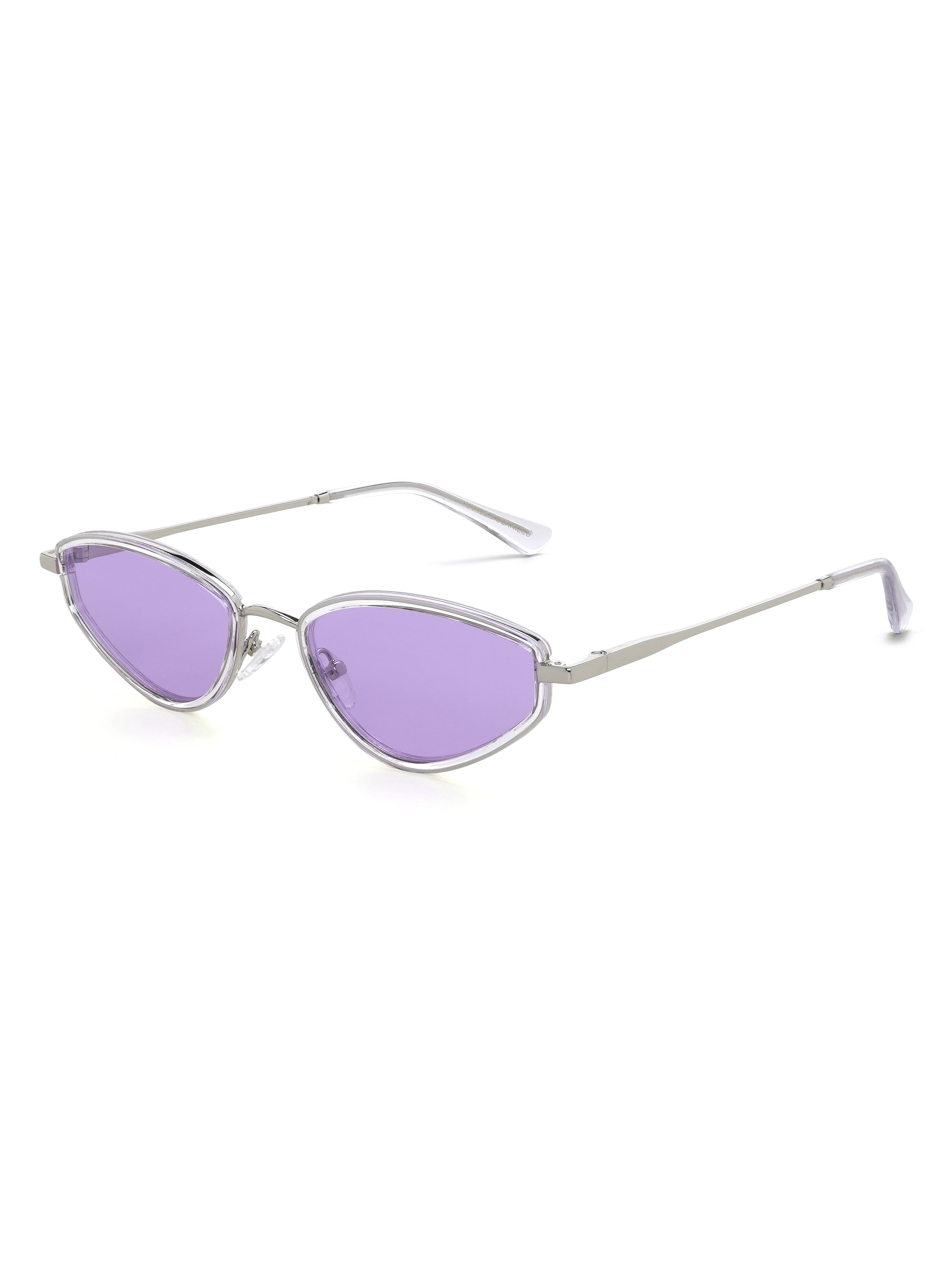 Eindhoven Sonnenbrille Transparent Schraegansicht