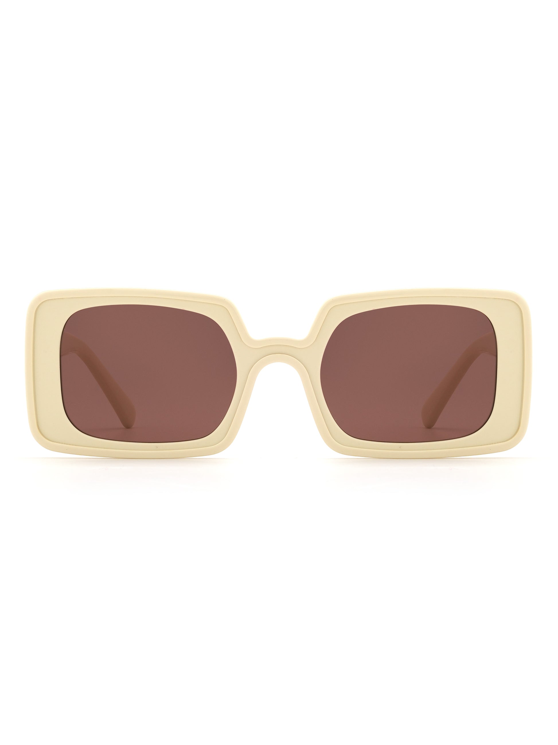 Haarlem Sonnenbrille Sand Beige Frontansicht