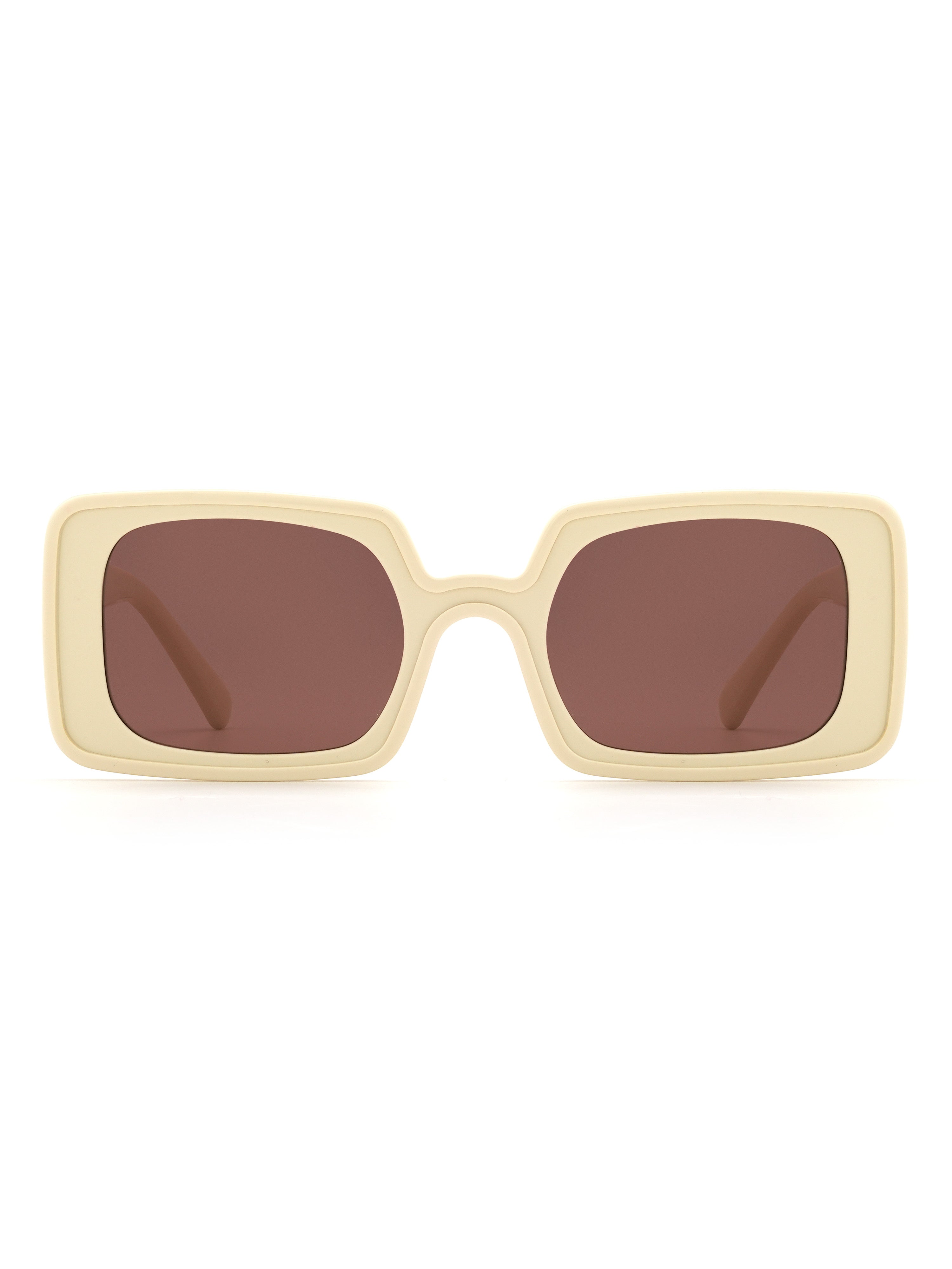Haarlem Sonnenbrille Sand Beige Frontansicht