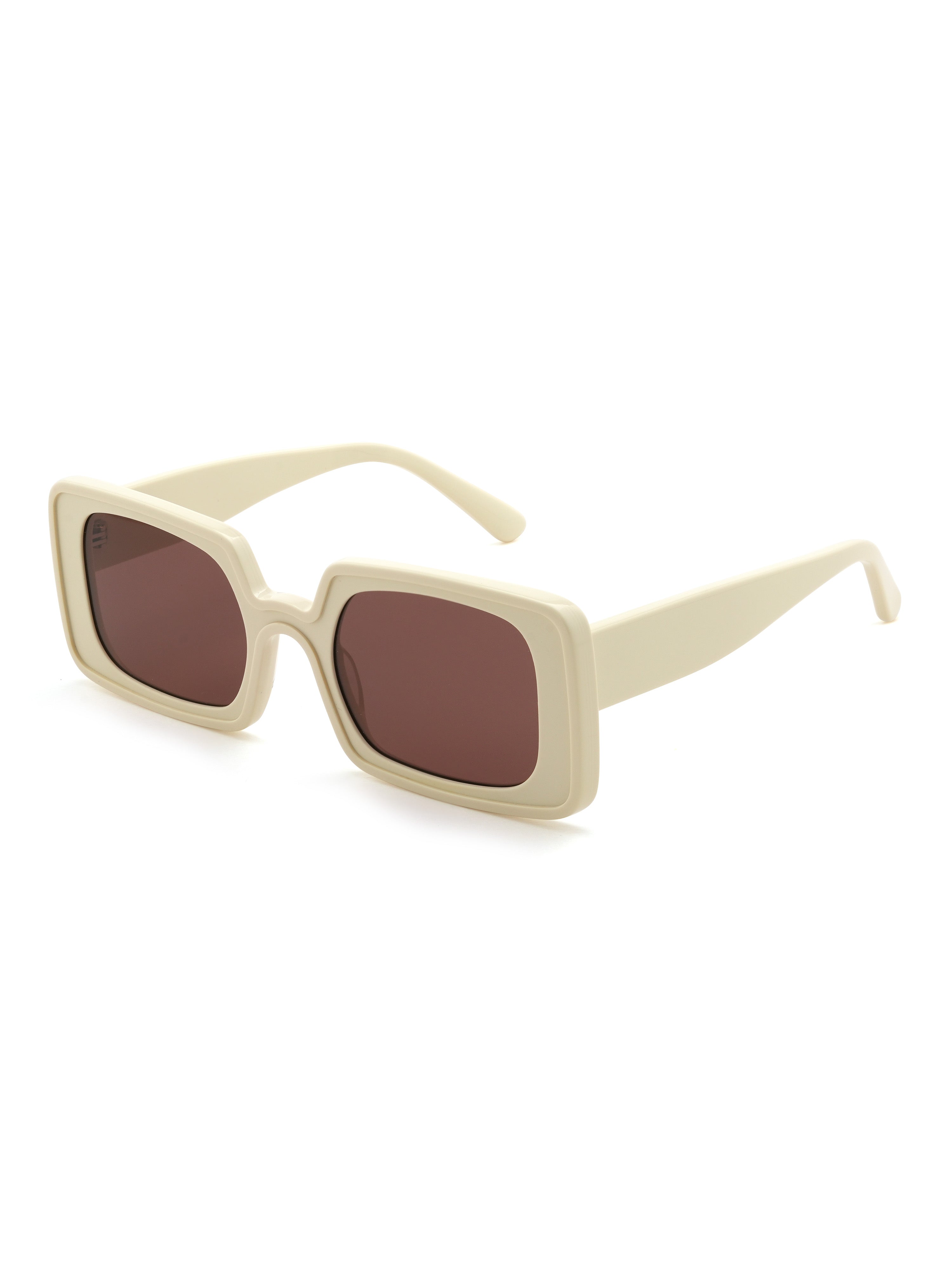 Haarlem Sonnenbrille Sand Beige Schraegansicht