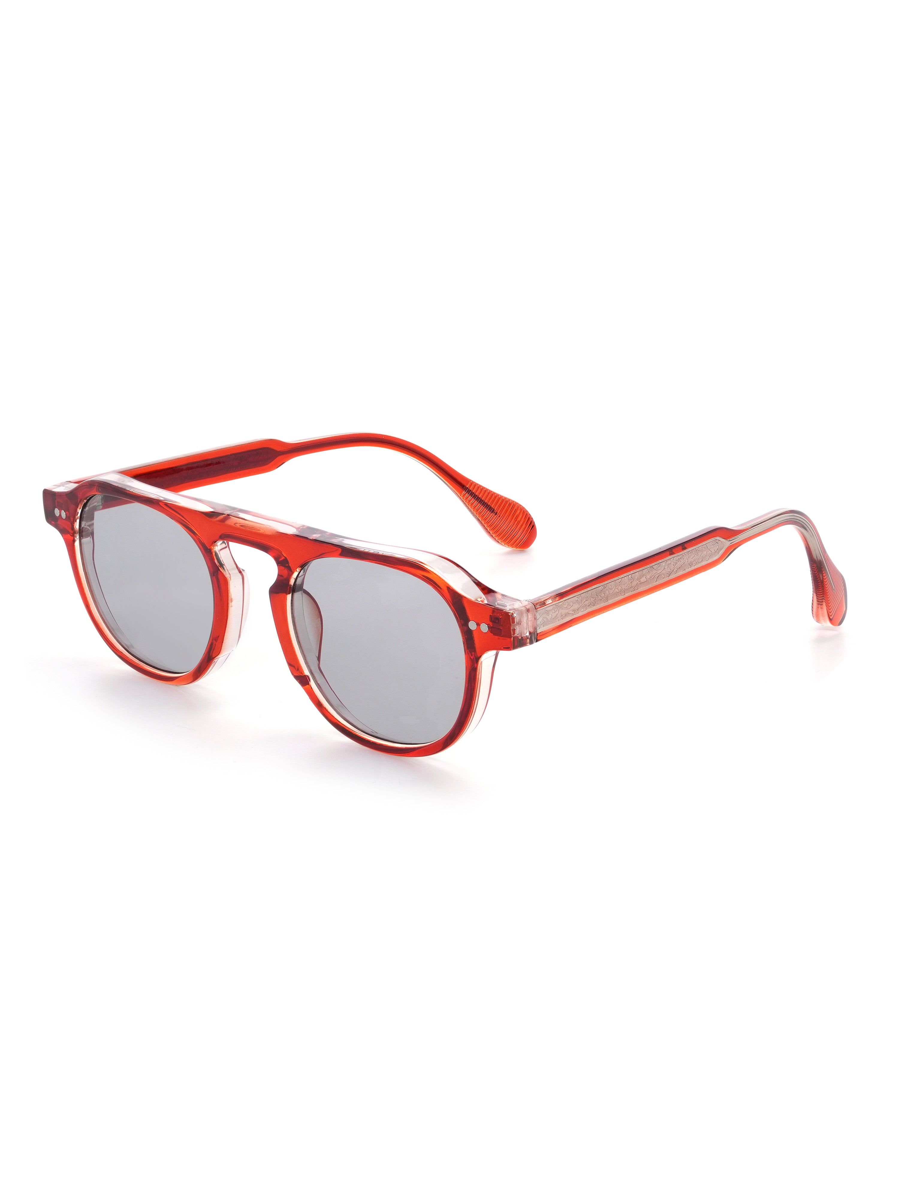 Nantes Sonnenbrille Crimson Red Schraegansicht
