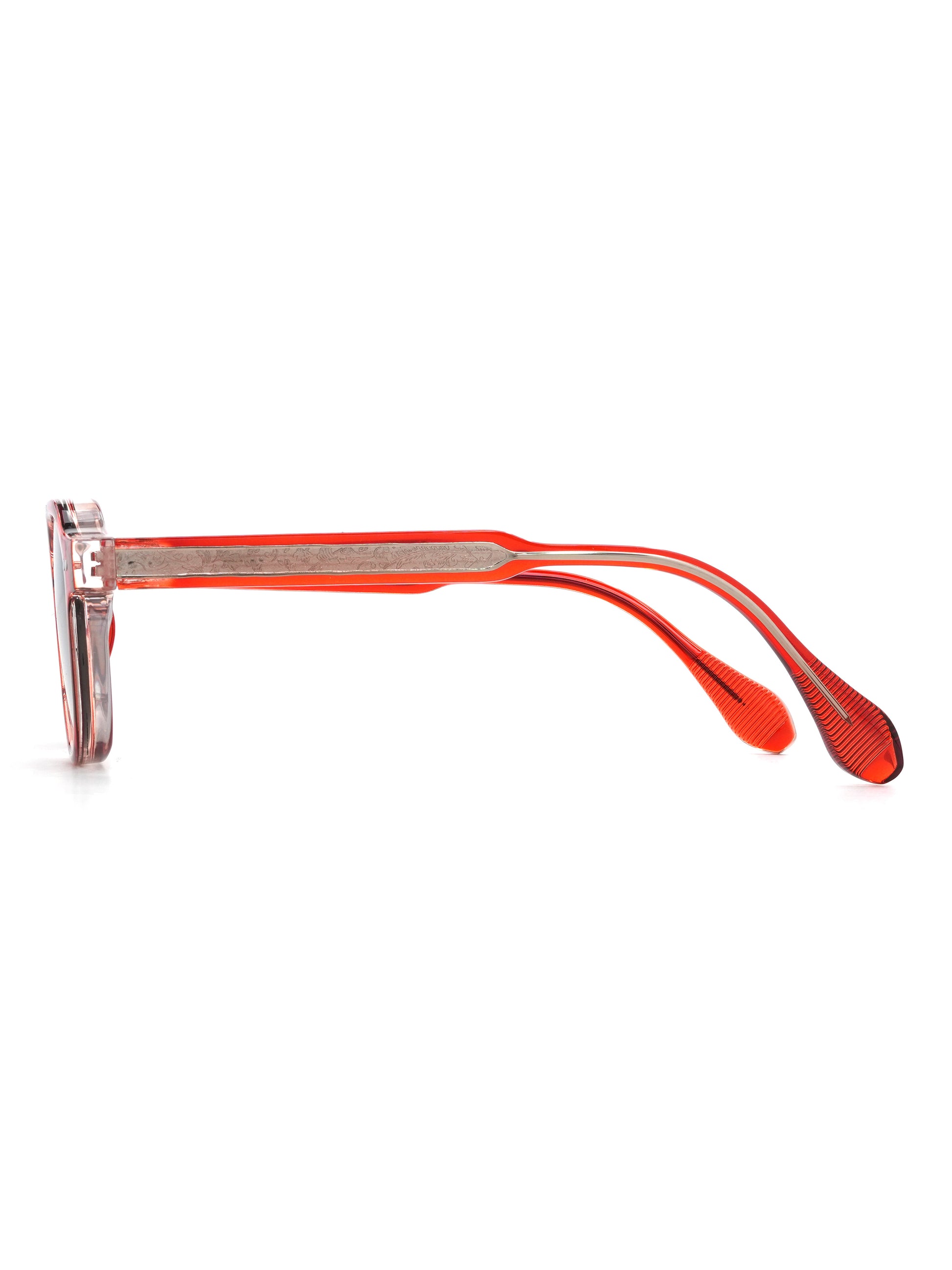 Nantes Sonnenbrille Crimson Red Seitenansicht
