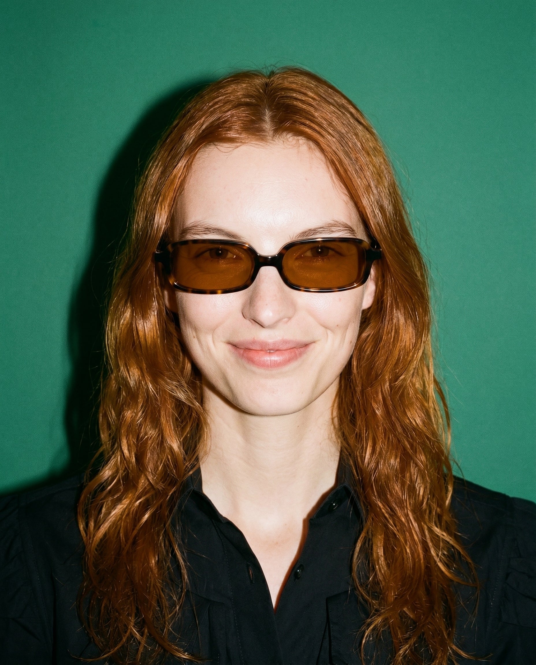 Padua Sonnenbrille in Havana am Modell 4