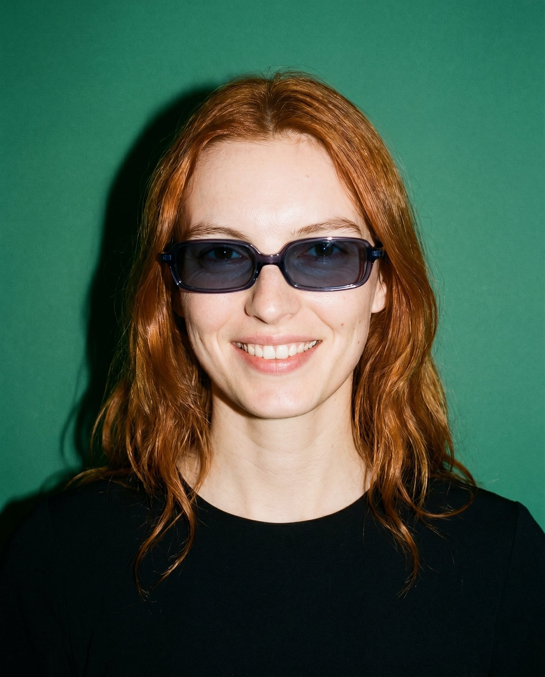 Padua Sonnenbrille in Cool Blue am Modell 7