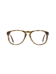 Pantos Brille Rijeka aus Acetat in Havana Dunkel, Frontalansicht