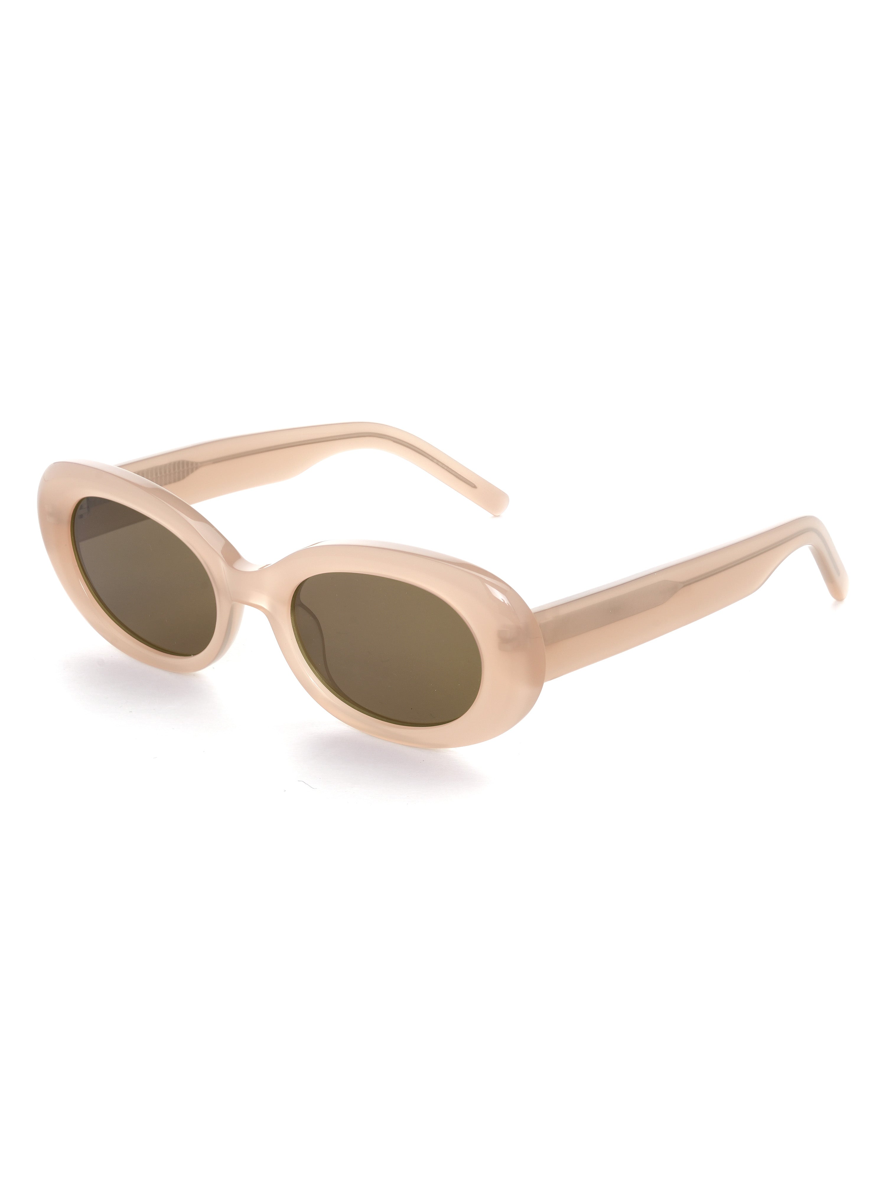 Porto Sonnenbrille Blush Pink Schraegansicht