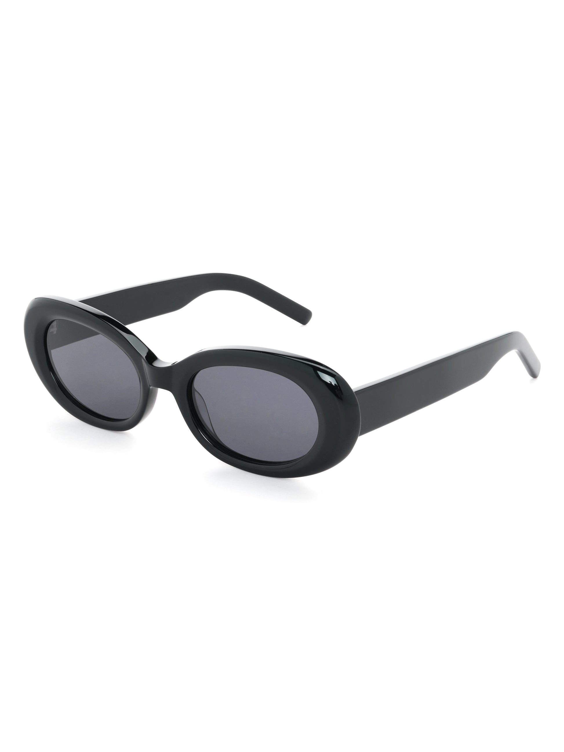 Porto Sonnenbrille Midnight Black Schraegansicht
