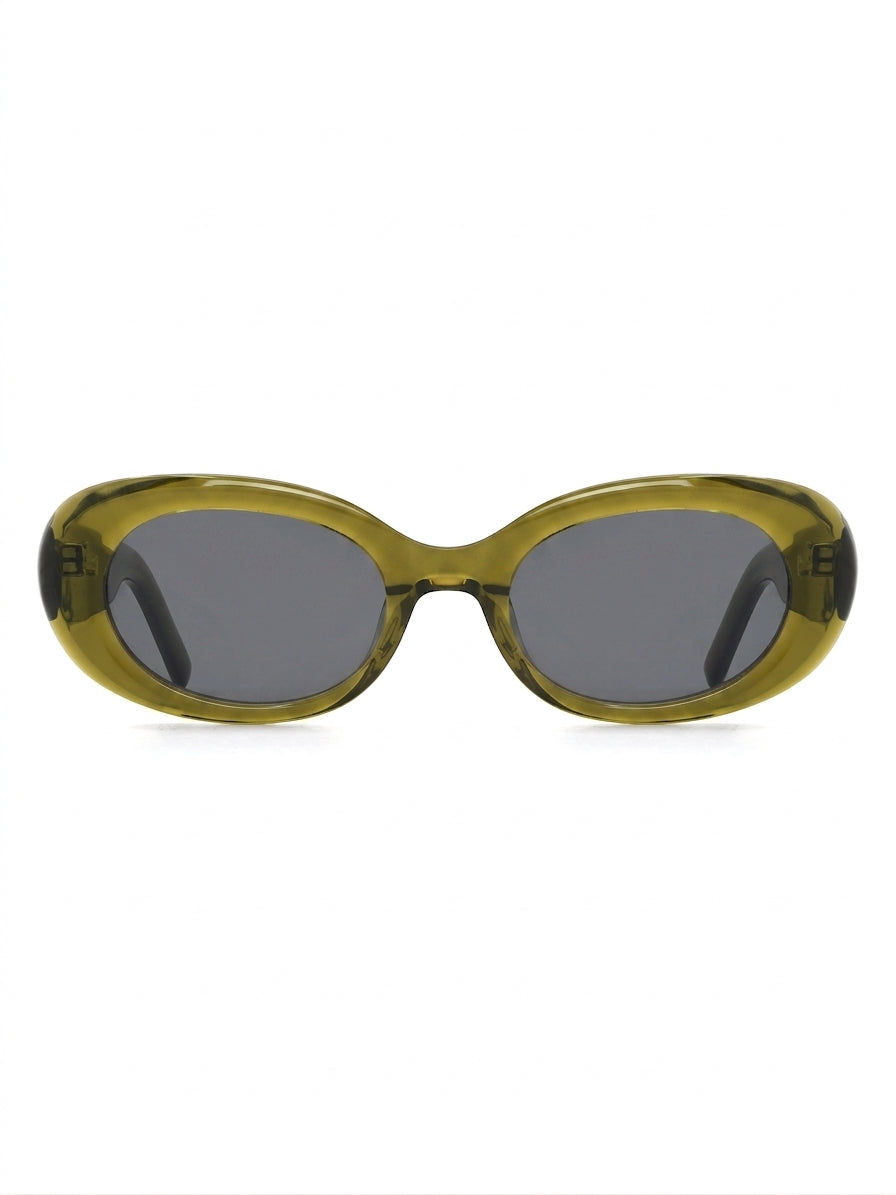 Porto Sonnenbrille Mint Crystal mit grauer Tönung