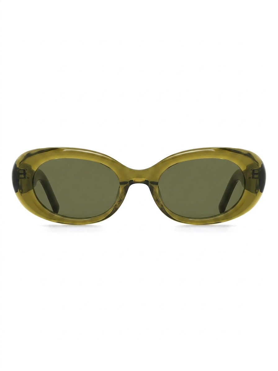 Porto Sonnenbrille Mint Crystal mit grüner Tönung