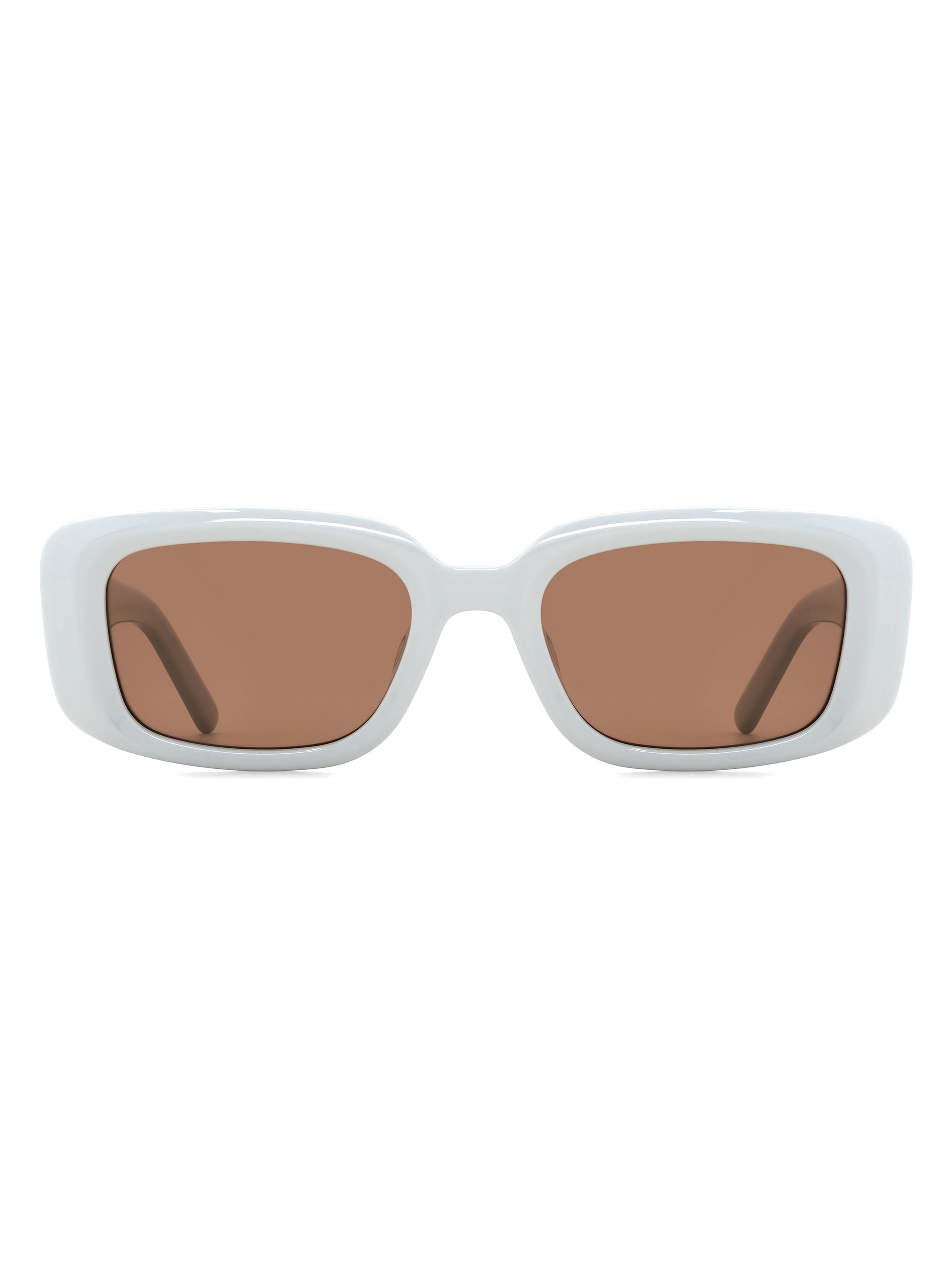 Salamanca Sonnenbrille Ivory White Frontansicht