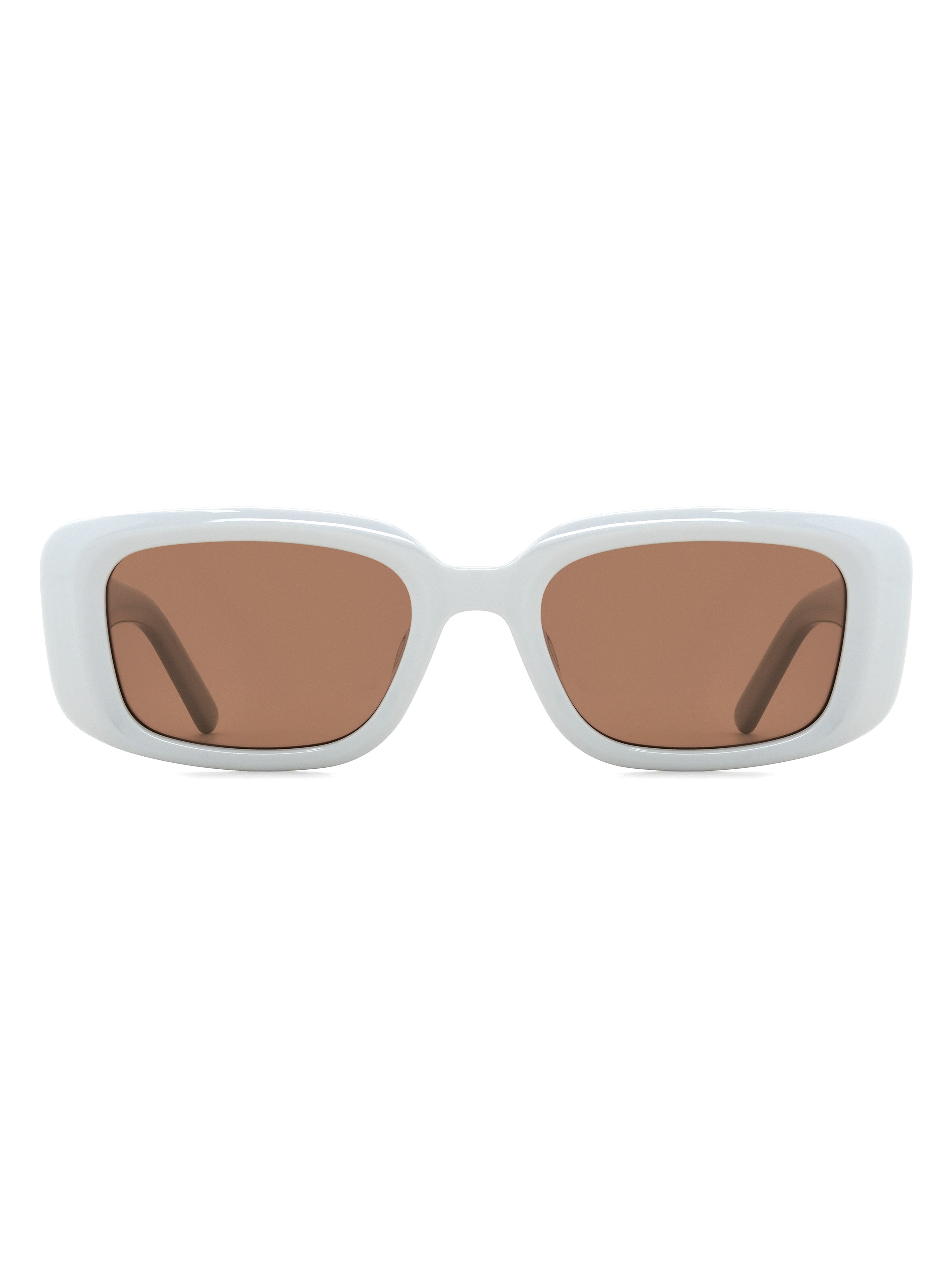 Salamanca Sonnenbrille Ivory White Frontansicht