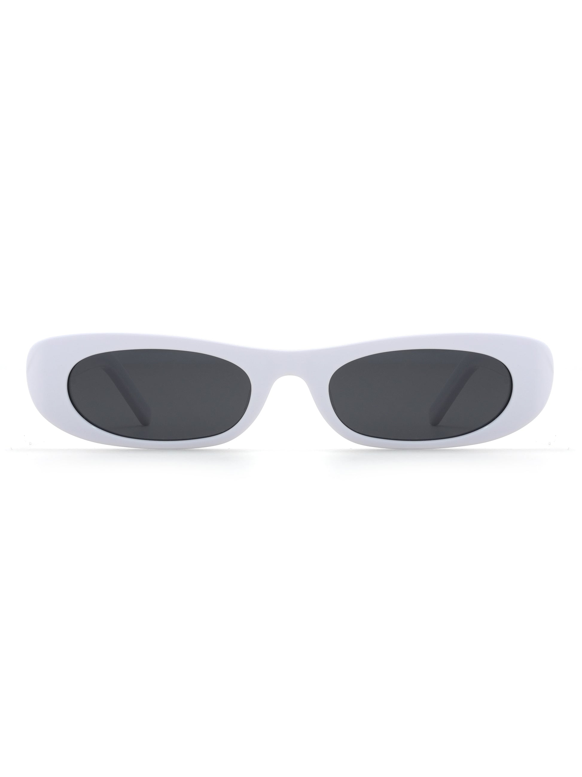 Santorini Sonnenbrille Ivory White Frontansicht