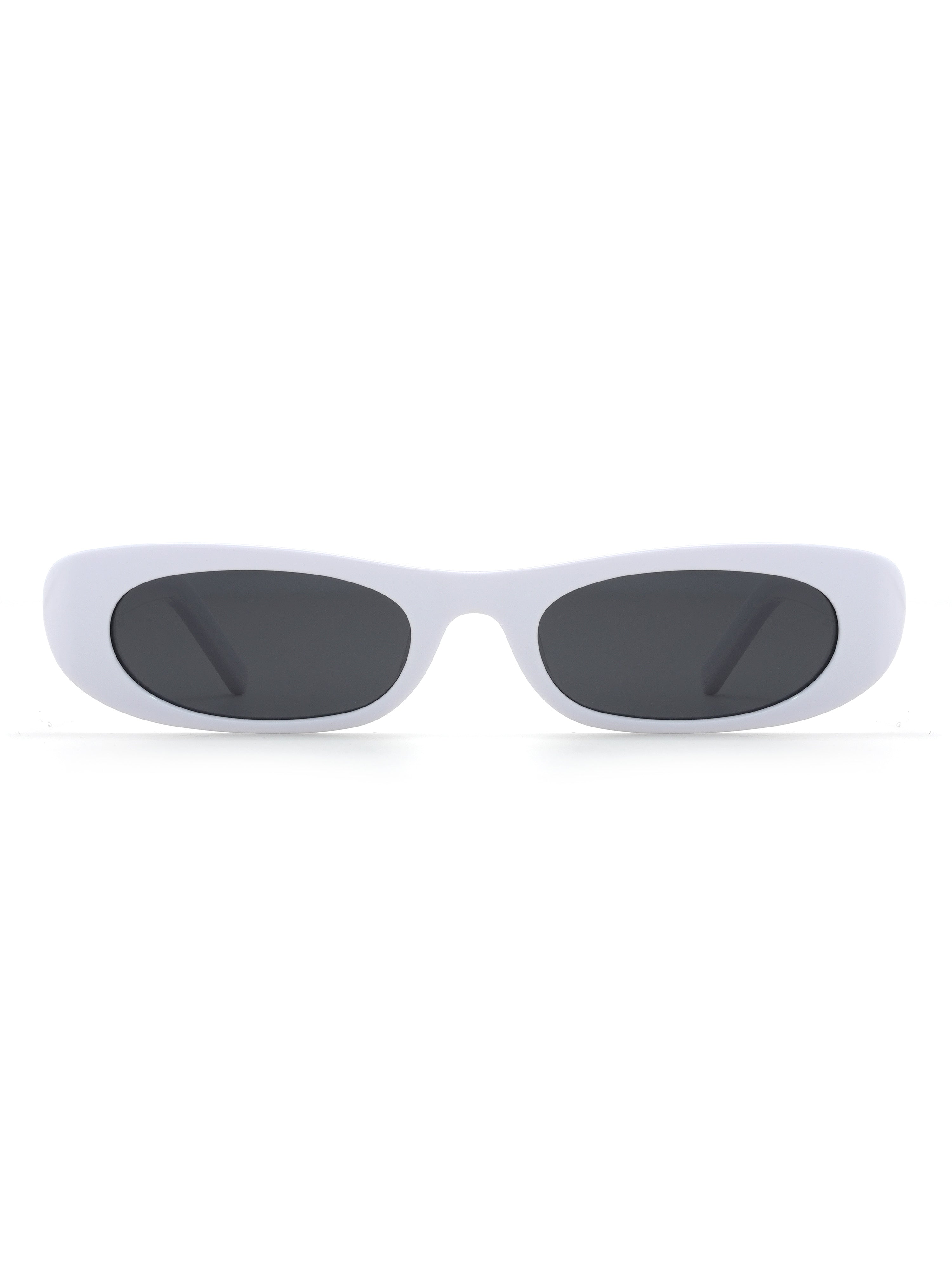 Santorini Sonnenbrille Ivory White Frontansicht