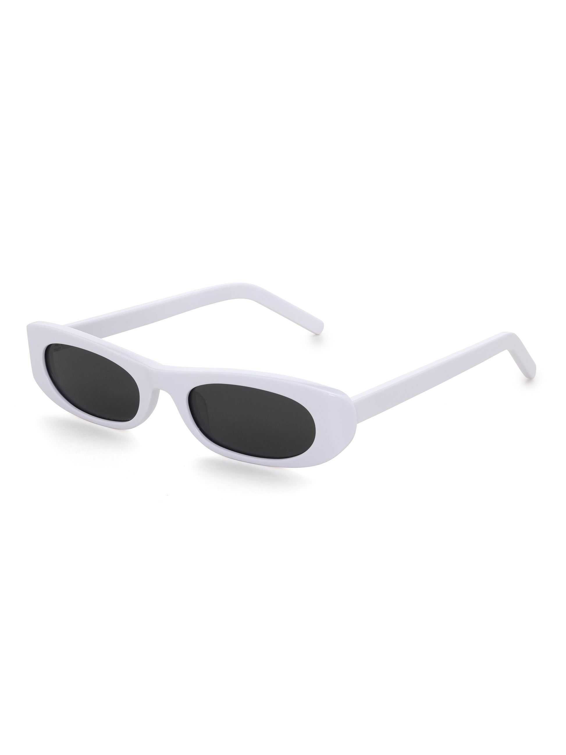 Santorini Sonnenbrille Ivory White Schraegansicht