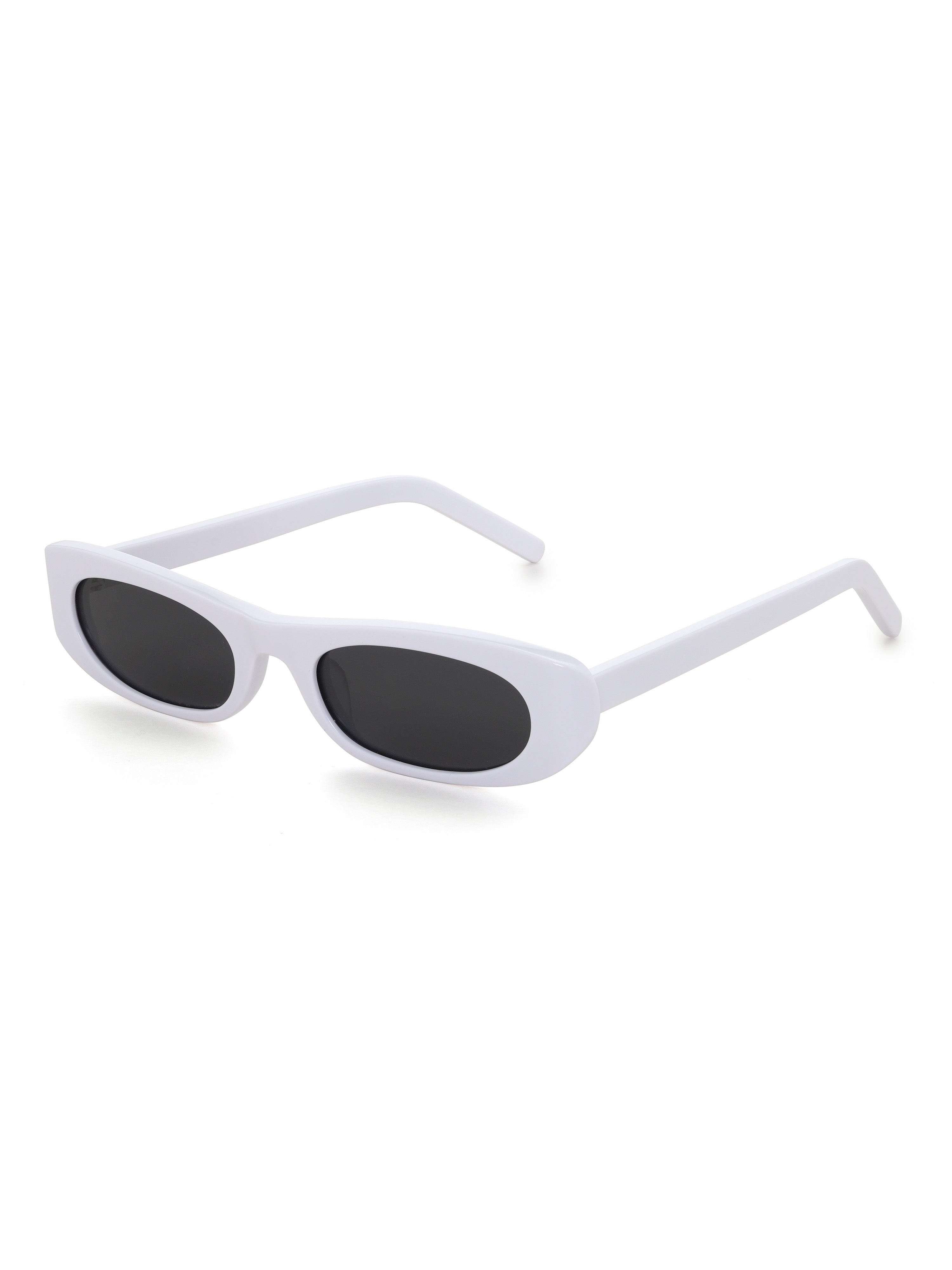 Santorini Sonnenbrille Ivory White Schraegansicht