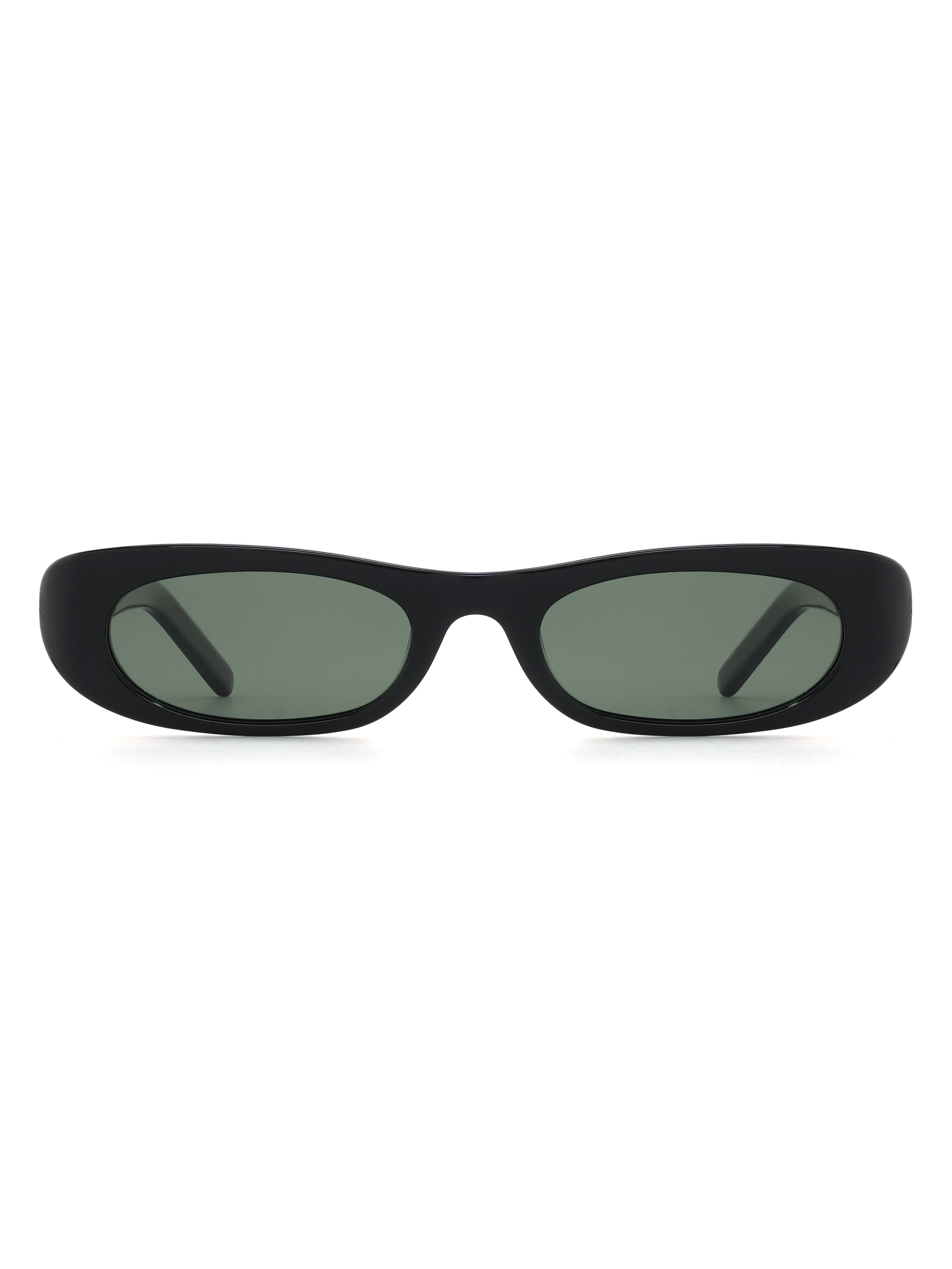 Santorini Sonnenbrille Midnight Black Frontansicht