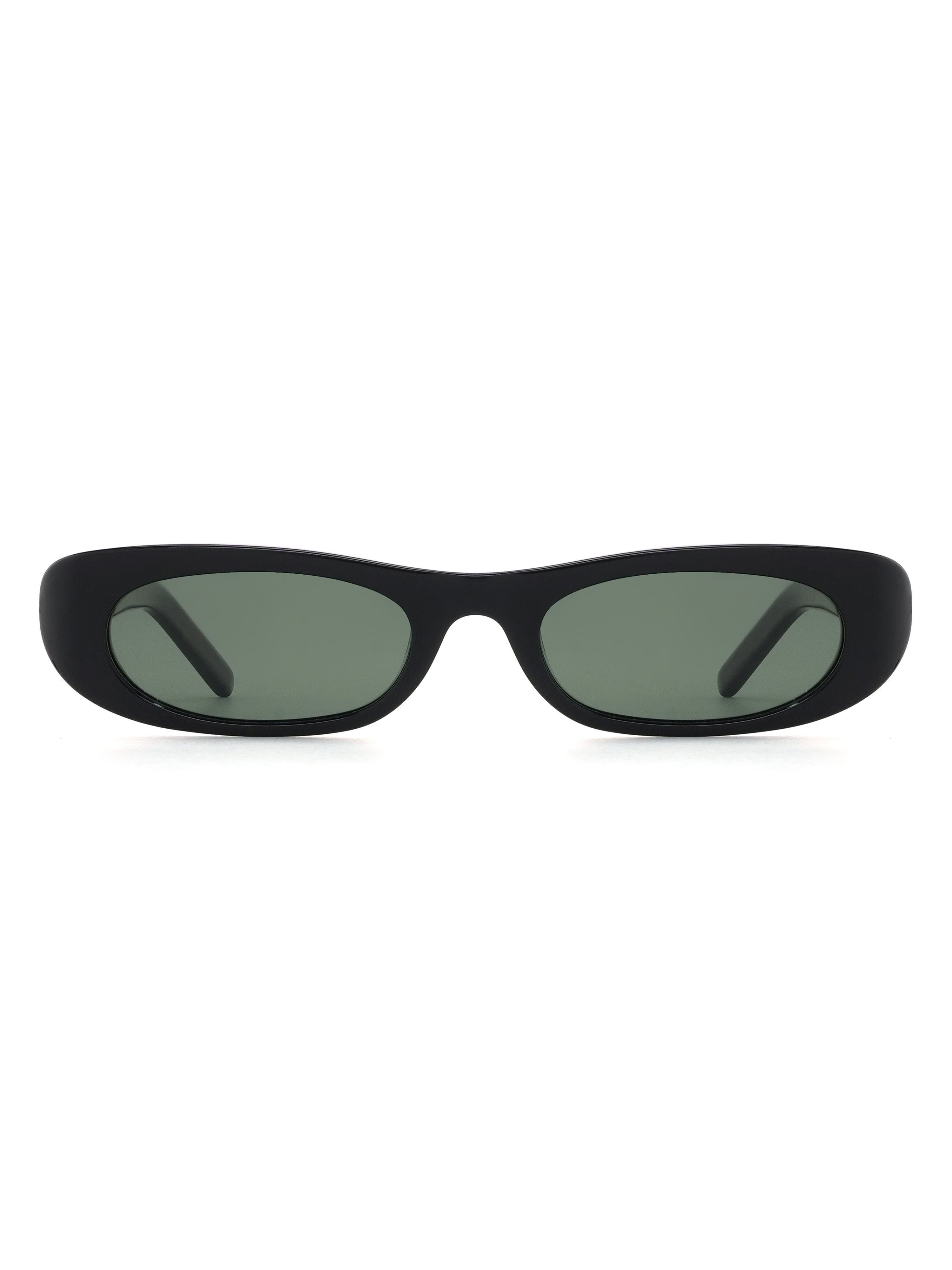 Santorini Sonnenbrille Midnight Black Frontansicht