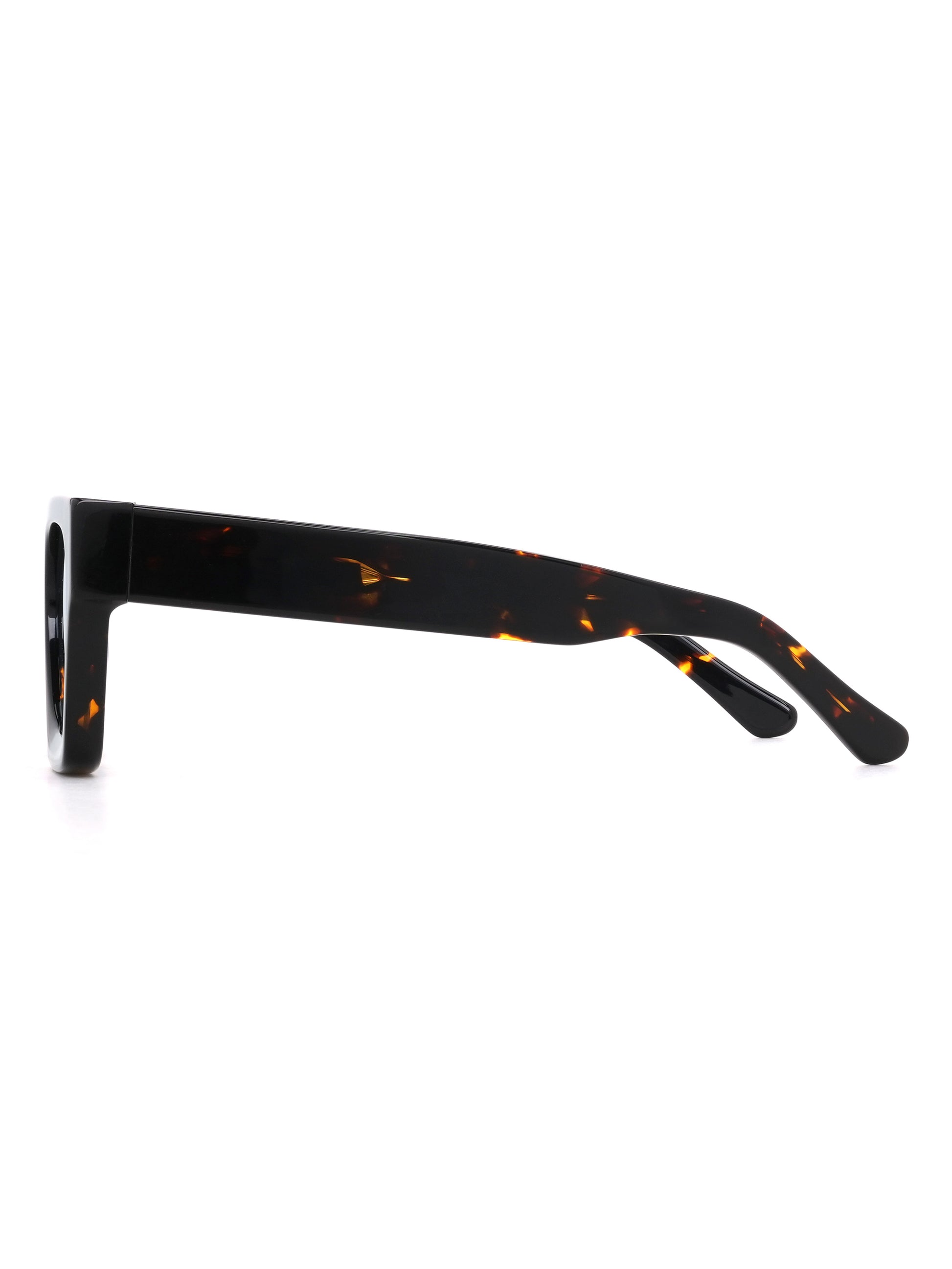 Trento Sonnenbrille Dark Havana Seitenansicht