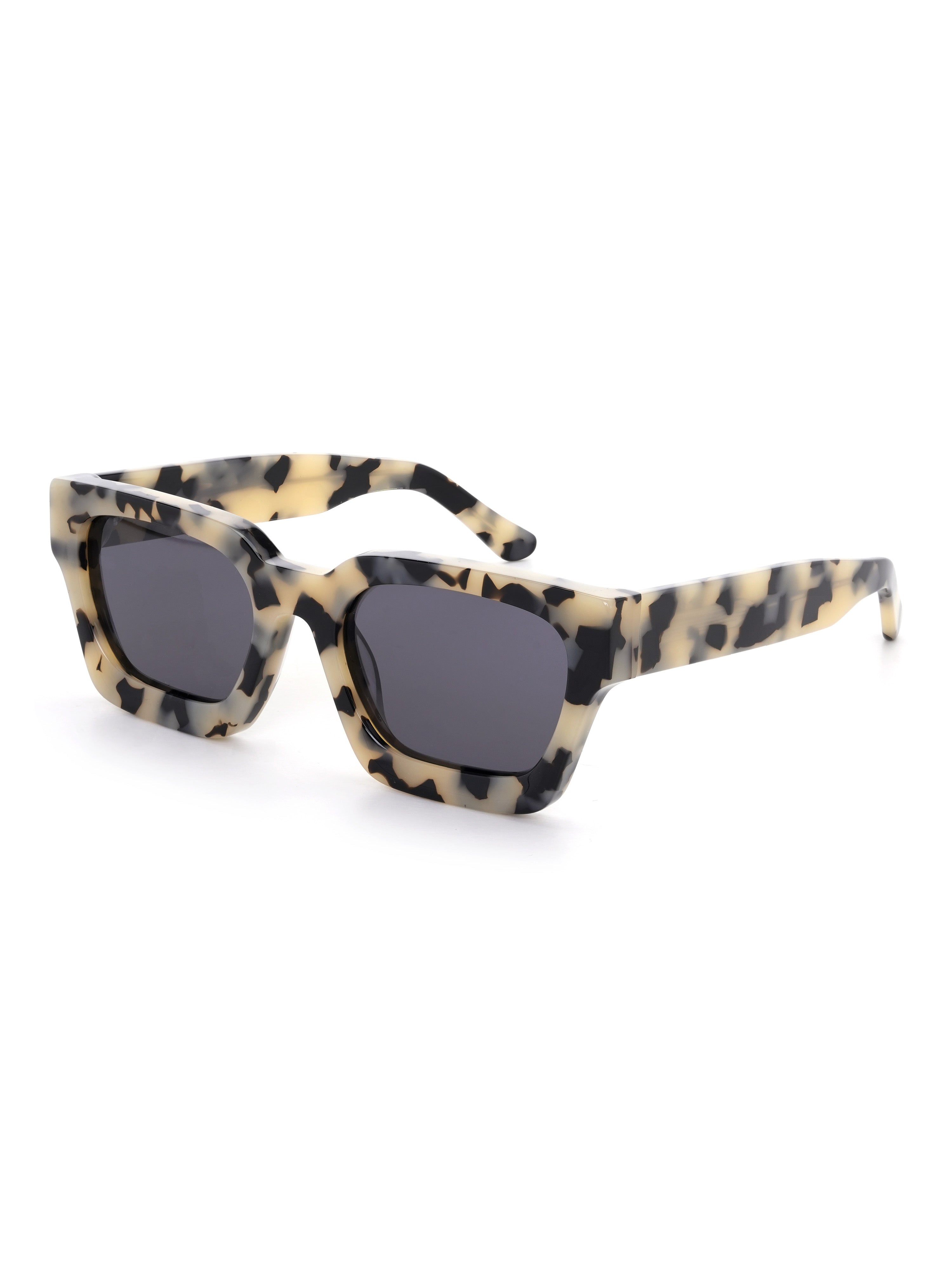 Trento Sonnenbrille Havana Schraegansicht
