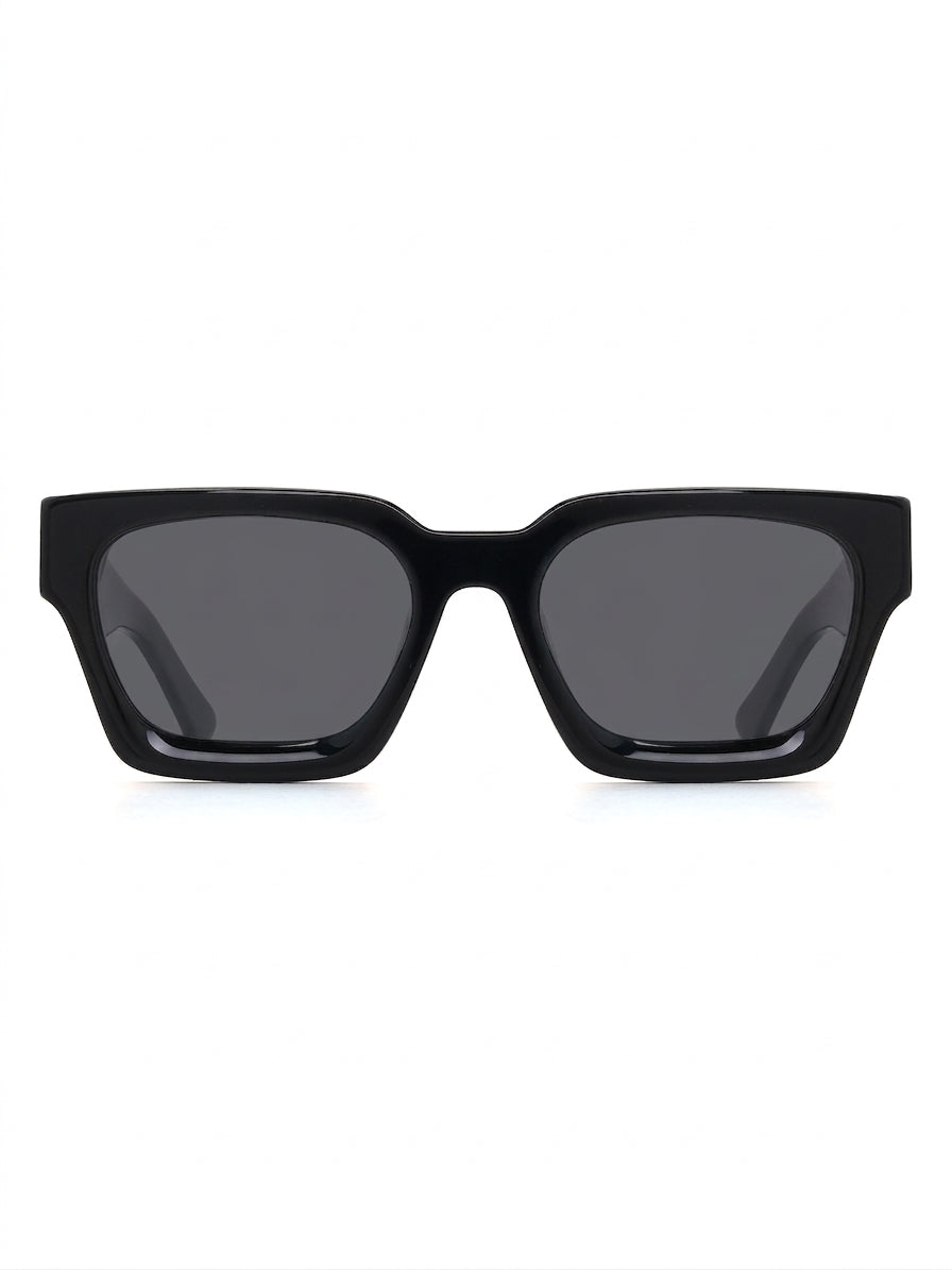 Trento Sonnenbrille Midnight Black mit grauer Tönung